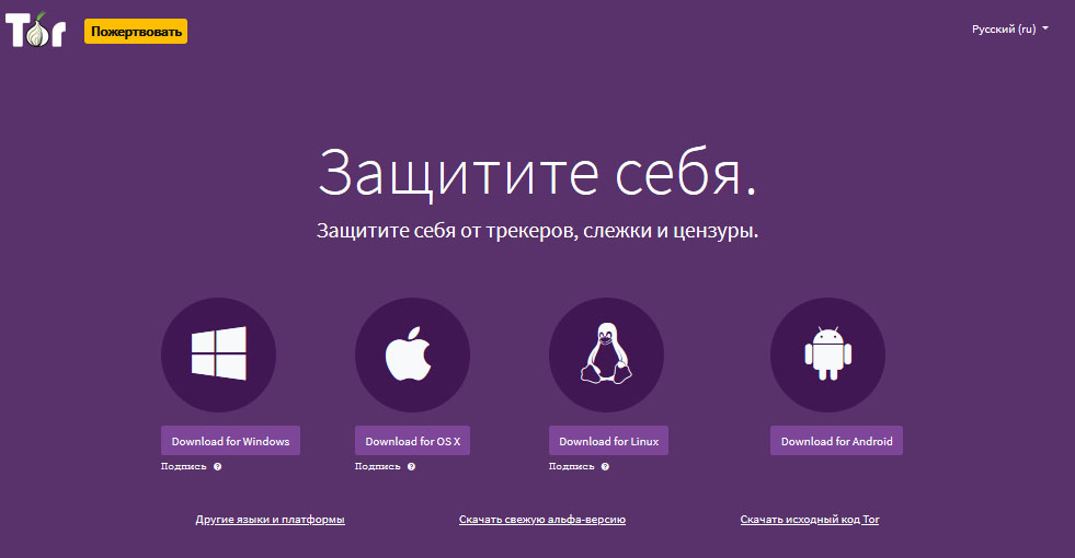 скачать tor browser